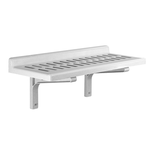 Cambro CSWS1436VK480 Camshelving Shelf Wall-Mounted Vented 36"W Speckled Gray