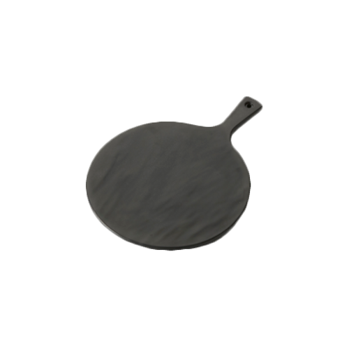 American Metalcraft FSR9 9" Melamine Slate Round Serving Peel