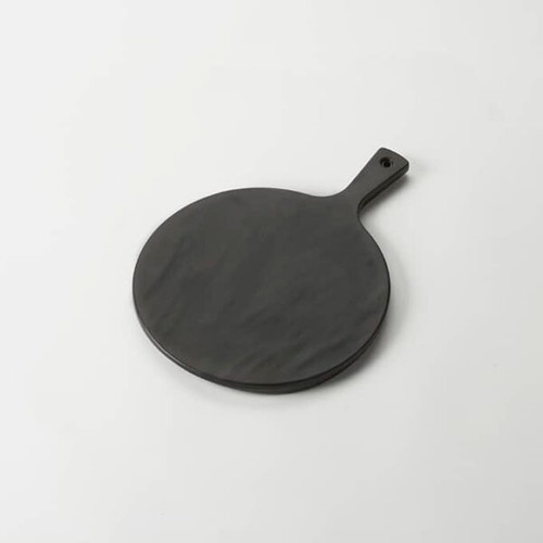 American Metalcraft FSR9 9" Melamine Slate Round Serving Peel