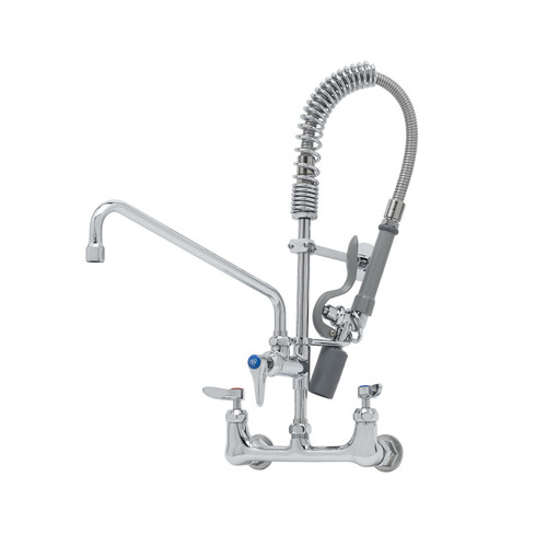 T&S Brass Mpy-8Wln-12-Cr Easyinstall Mini Pre-Rinse Unit 8"