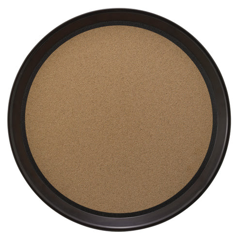 Winco TCK-16 16" W Plastic Brown Round Tray