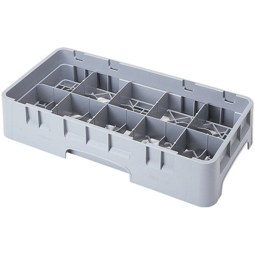 Cambro 10HS958151 Camrack Glass Rack With (5) Soft Gray Extenders