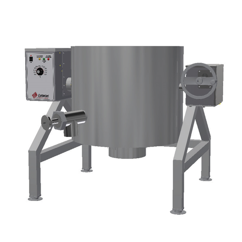 AccuTemp ALTLGB-80-NG 80 Gal. Partial Jacket Natural Gas AccuTemp Edge Series Tilting Kettle - 131,400 BTU