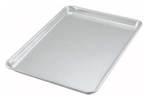 Winco ALXP-1318 18" Aluminum Sheet Pan or Serving Tray