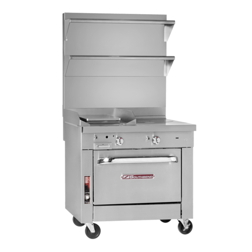 Southbend P32N-XC 48" Gas Platinum Heavy Duty Range - 80,000 BTU
