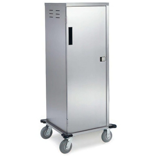 Lakeside 5710 Elite Series 32.5" W Stainless Steel 1 Section 10 Trays Non-Insulated Tray Delivery Cart