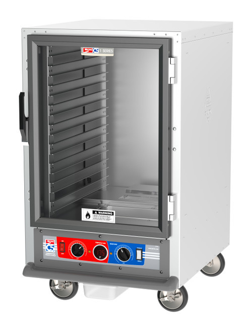 Metro C515-CFC-L C5 1 Series Half-Size Non-Insulated Heated Holding & Proofing Cabinet with Lip Load Slides - 120V