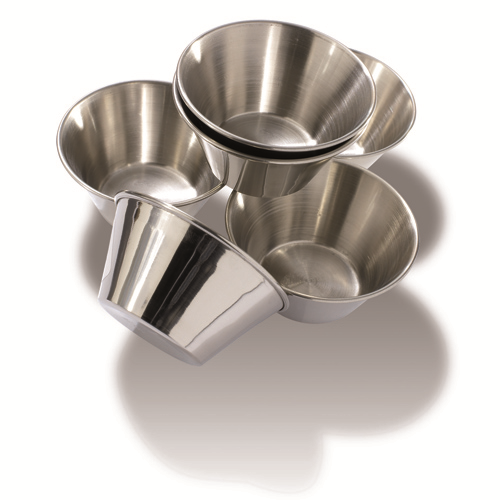 Matfer Bourgeat 342651 Flan Mold 2-3/4" Dia. x 1-1/2"H Round Plain Stainless Steel - 1 Pack