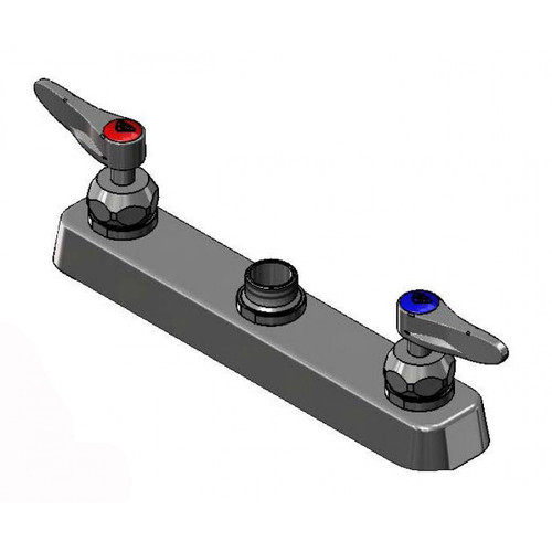T&S Brass B-5120-CR-LN Mixing Faucet deck mount 8"