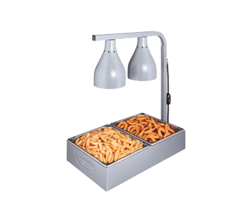 Hatco LW-2 12.38" W 2 Bulbs Portable Lamp Warmer - 120 Volts 250 Watts