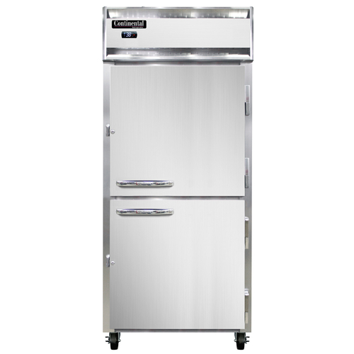 Continental Refrigerator 1RXNSSHD 36.25" W One-Section Solid Door Reach-In Extra-Wide Refrigerator