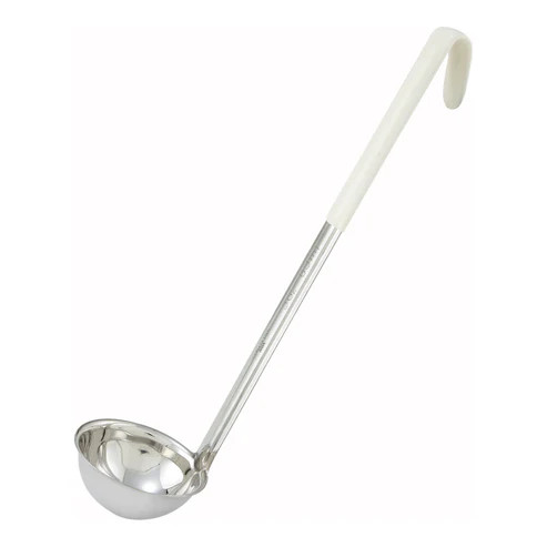 Winco LDC-3 3 Oz. Stainless Steel Color-Coded Ladle