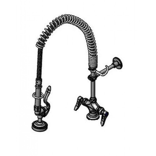 T&S Brass B-0113-Cr-Bx36H Easyinstall Pre-Rinse Unit Deck Mount Single Hole Base 36"