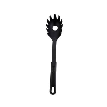 Winco NC-PS1 12" Black Plastic Pasta Fork