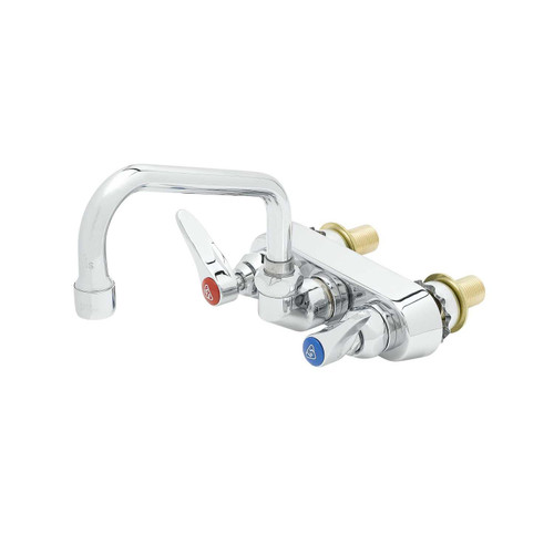 T&S Brass B-1115-XS Faucet Workboard splash mounted bronze body removable seats 2"