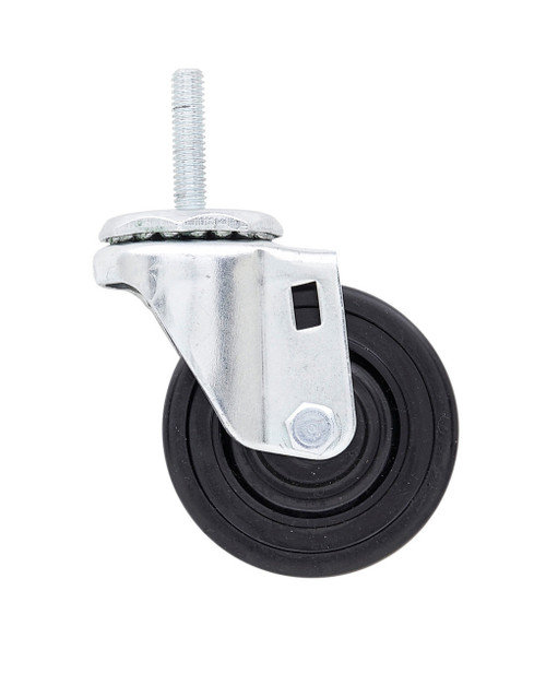 Metro 3Tm Super Erecta Threaded Stem Caster Swivel Low Profile 3" Dia. 100 Lb. Capacity