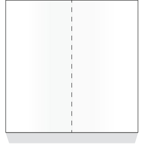 Dinex DX6ST0010000 8-1/2" x 11" Tray Ticket