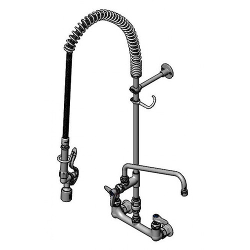 T&S Brass B-0133-A12-V-BC EasyInstall Pre-Rinse Unit spring action wall mount base