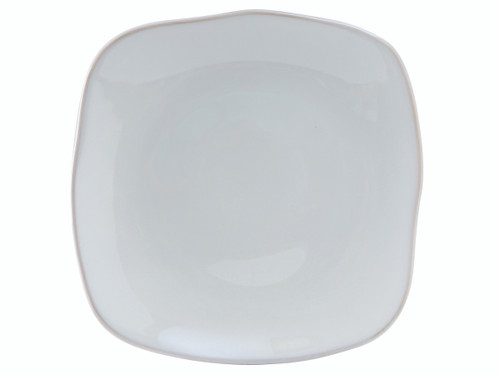 Tuxton GAA-502 Ceramic Agave Square Plate (1 Dozen)