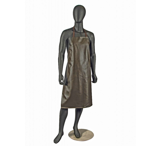 San Jamar 604VBA37-BR Brown Bib Apron - 25" x 37"
