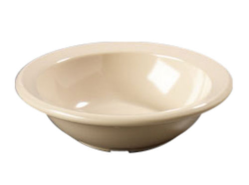 Carlisle KL80525 4 1/2" Dia. 4.75 Oz. Plastic Kingline Rimmed Fruit Bowl