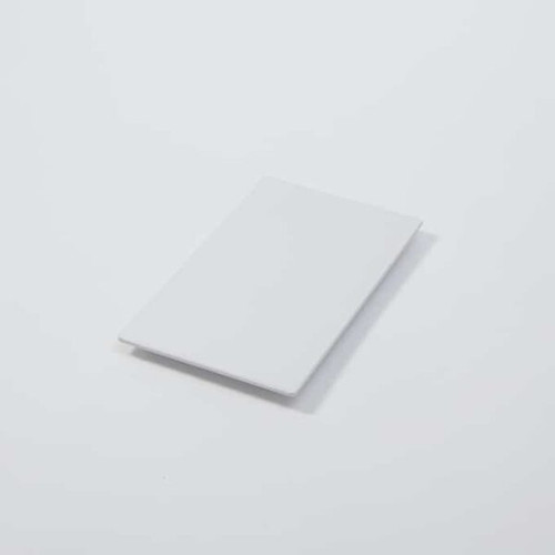 American Metalcraft MEL148 Plastic White Rectangular Platter