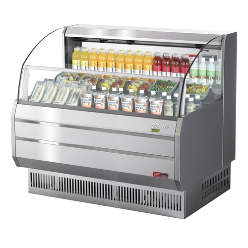 Turbo Air TOM-50SS-N 50.75"W Horizontal Open Display Merchandiser
