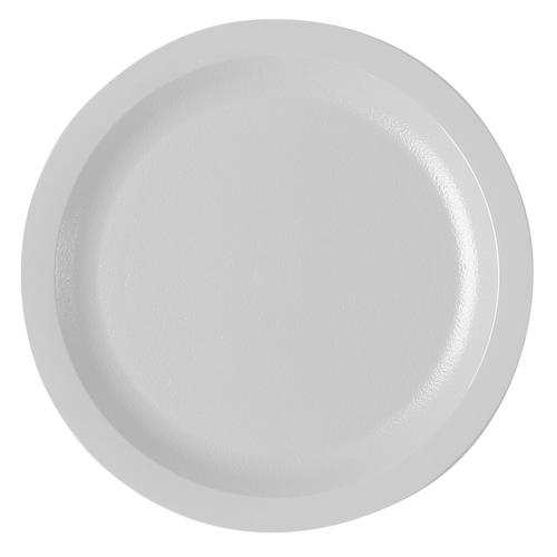Cambro 725CWNR148
 7-1/4"
 PolyCarbonate
 White
 Round
 Camwear Plate