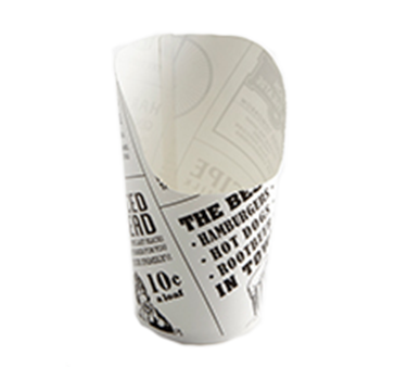 American Metalcraft FFCP6 Paper Fry Cup 6 Oz. 2.88" Dia. x 5.25" H