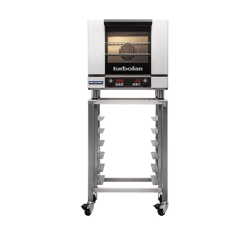 Moffat E23D3+SK23 Turbofan Stacked Electric Convection Oven with Stand