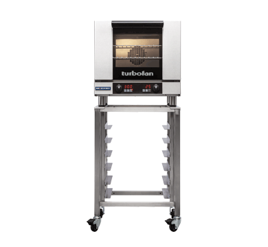 Moffat E23D3+SK23 Turbofan Stacked Electric Convection Oven with Stand
