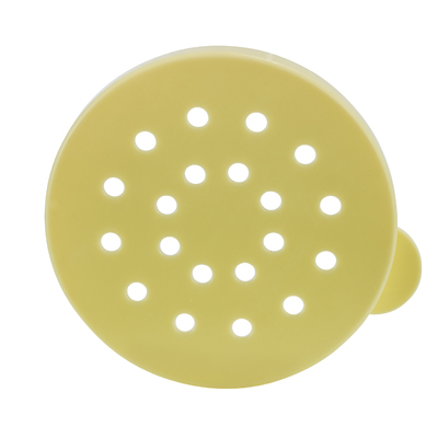 Winco PDG-YL Shaker/Dredge Lid Polycarbonate Yellow for PDG-10 and PDG-10AC (6 Each Per Pack)