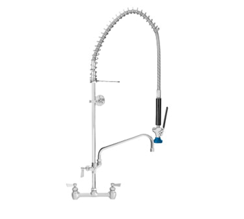 Fisher 68128 Stainles Steel 8" Backsplash Mount Pre-Rinse Unit