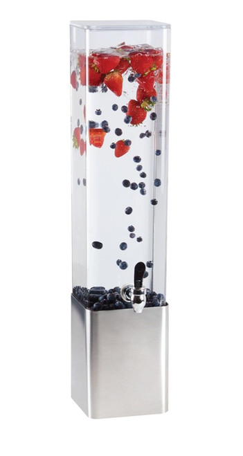 Cal-Mil 22075-2-55 2 Gallon Beverage Dispenser Stainless Steel