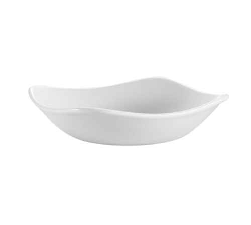 CAC China COP-B7 16 Oz. Super White Porcelain Square COP Bowl (3 Dozen Per Case)