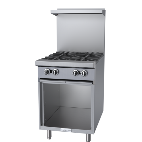 Garland G24-4S-NG 24" Natural Gas G Starfire Pro Series Restaurant Range - 132,000 BTU