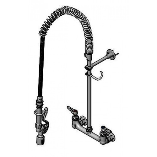T&S Brass B-0133-Bj-Swv-T Easyinstall Pre-Rinse Unit 8"