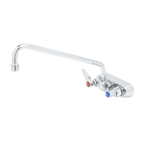 T&S Brass B-1108 Faucet 12" swing nozzle back mounted