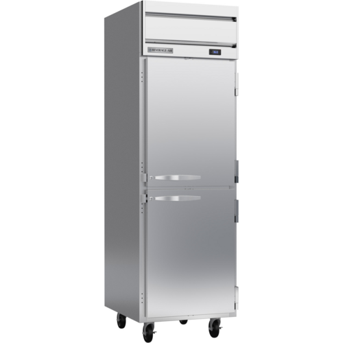 Beverage Air HR1HC-1HS 26" W One-Section Solid Door Reach-In Horizon Series Refrigerator