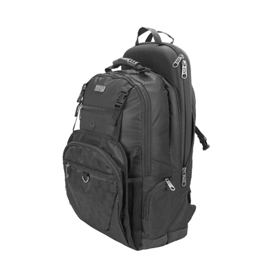 Winco KBP-S Black Polyester Acero Backpack/Knife Case Set ( 1 Set)