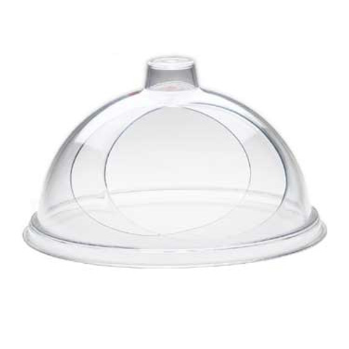 Cal-Mil 301-10 10" Dia. x 4.5" H Clear Acrylic Turn N Serve Gourmet Cover