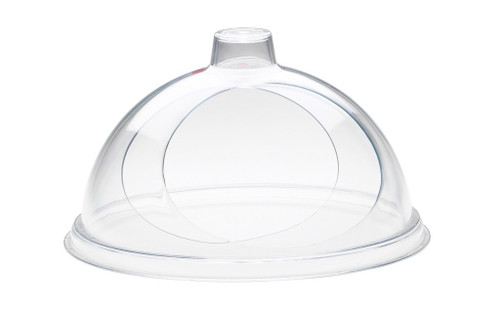 Cal-Mil 301-10 10" Dia. x 4.5" H Clear Acrylic Turn N Serve Gourmet Cover