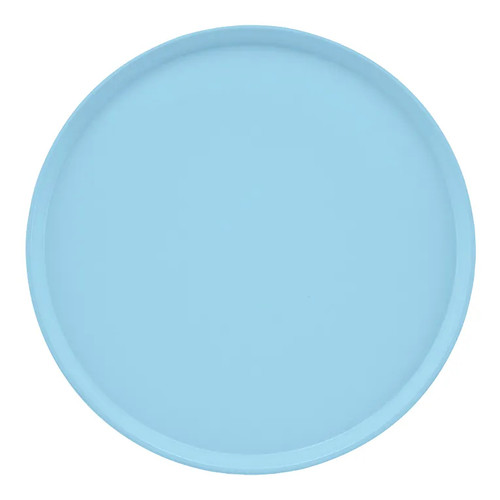 Cambro 1950518 19.5"Dia. Blue Round Serving Camtray - 12/Case