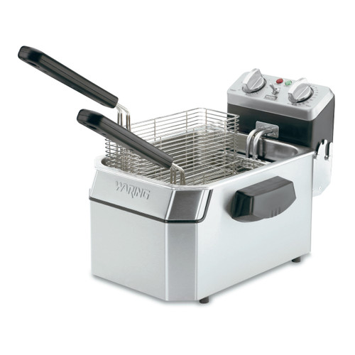 Waring WDF1000 10 Lb. Electric Countertop Deep Fryer - 120 Volts