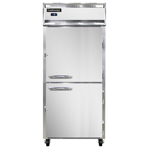 Continental Refrigerator 1FXSNSSHD 36.25" W One-Section Solid Door Reach-In Extra-Wide Freezer - 115 Volts
