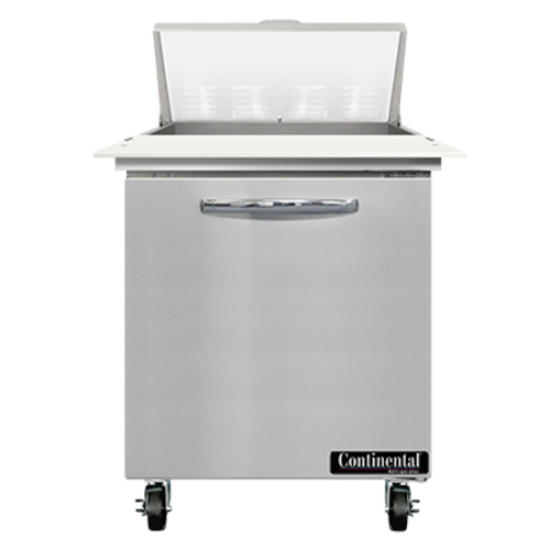 Continental Refrigerator SW27N8C 27.5" W One-Section One Door Sandwich Unit