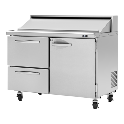 Turbo Air PST-48-D2R(L)-N 48.25" W Two-Section One Door PRO Series Sandwich/Salad Unit