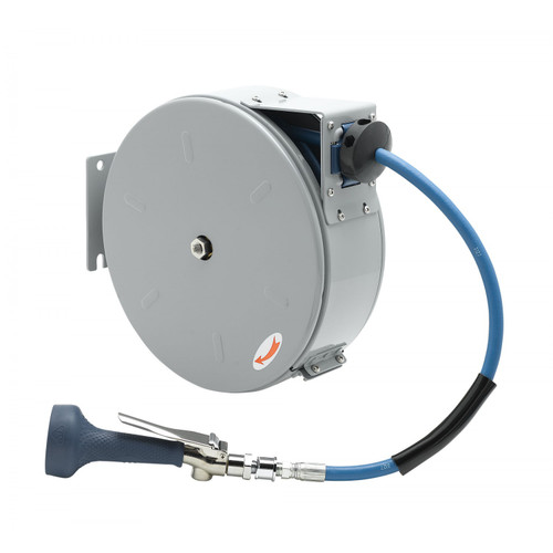 T&S Brass B-7222-C08H Hose Reel System enclosed epoxy coated steel 3/8"