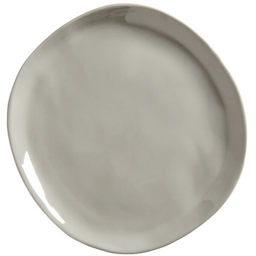 American Metalcraft CP10SH 11.13" Plastic Gray Round Plate