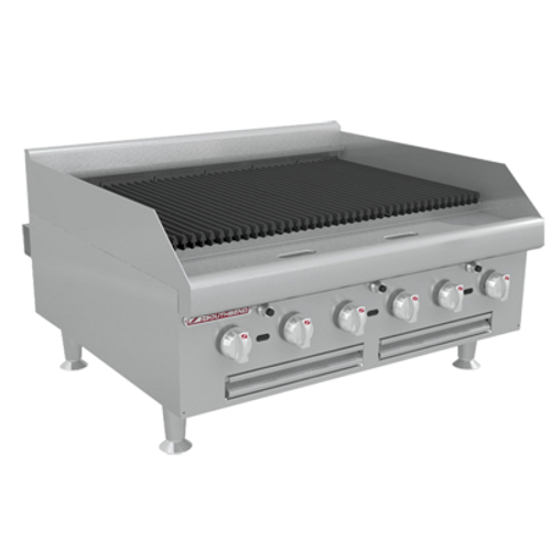 Southbend HDC-36-316L-NG 36" Natural Gas Countertop Outdoor Charbroiler - 120,000 BTU